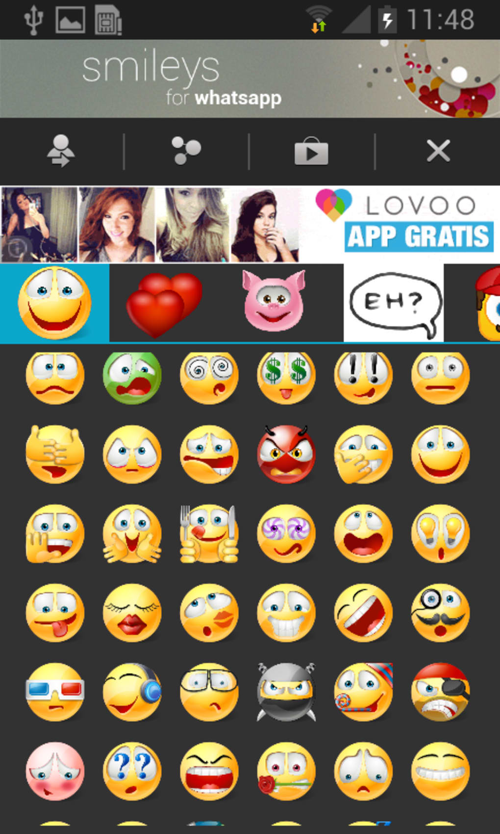 i love you in skype emojis